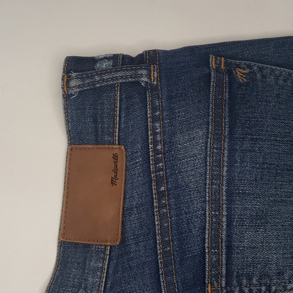 NWOT MADEWELL Skinny Skinny Mid Rise Lightly Distressed Tall Long - Picture 7 of 9